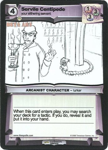 Servile Centipede
